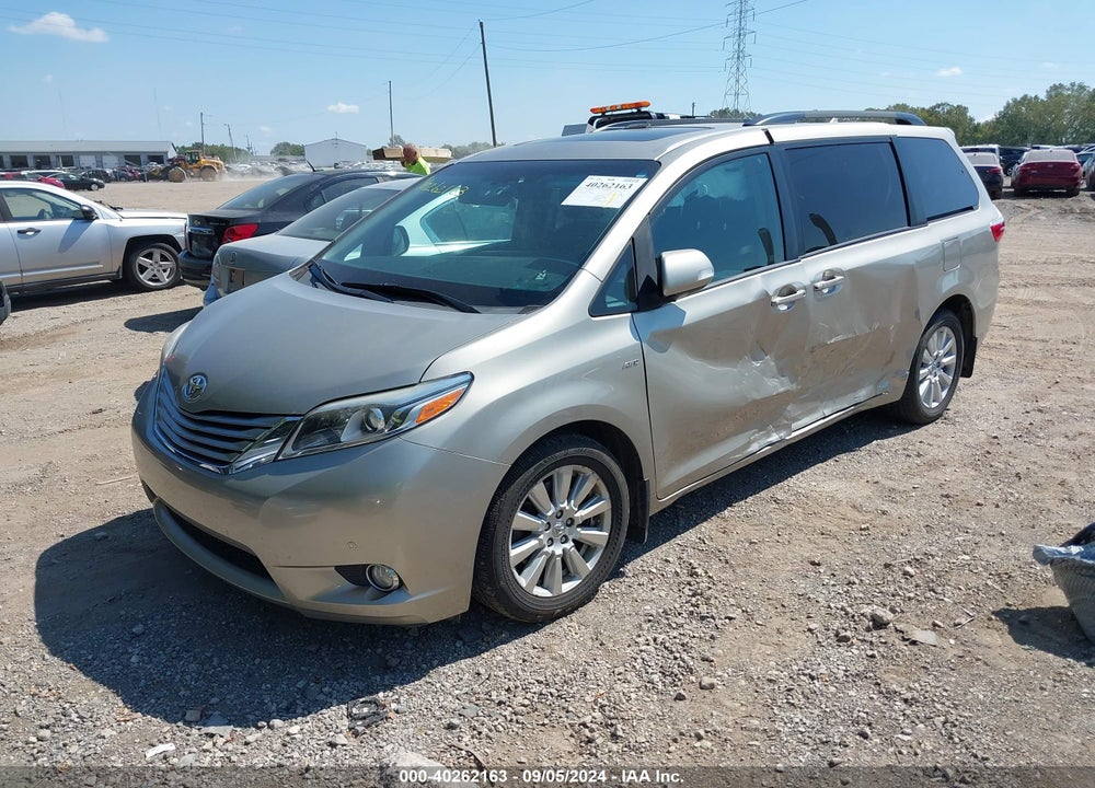 2017 TOYOTA SIENNA LIMITED PREMIUM 7 PASSENGER VIN: 5TDDZ3DC4HS155625