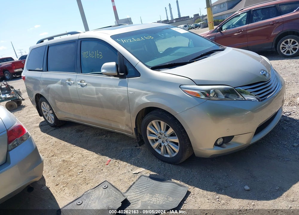 2017 TOYOTA SIENNA LIMITED PREMIUM 7 PASSENGER VIN: 5TDDZ3DC4HS155625
