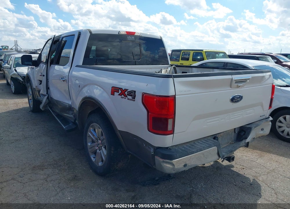2019 FORD F-150 LARIAT VIN: 1FTEW1E42KKE47930