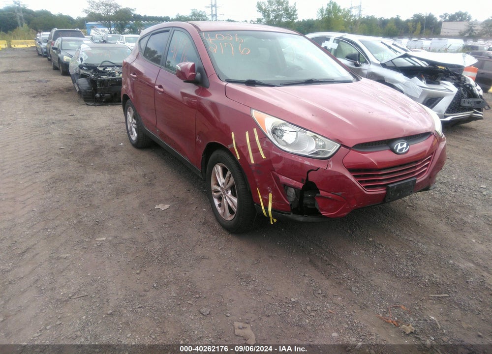 2013 HYUNDAI TUCSON GLS VIN: KM8JU3AC7DU653907
