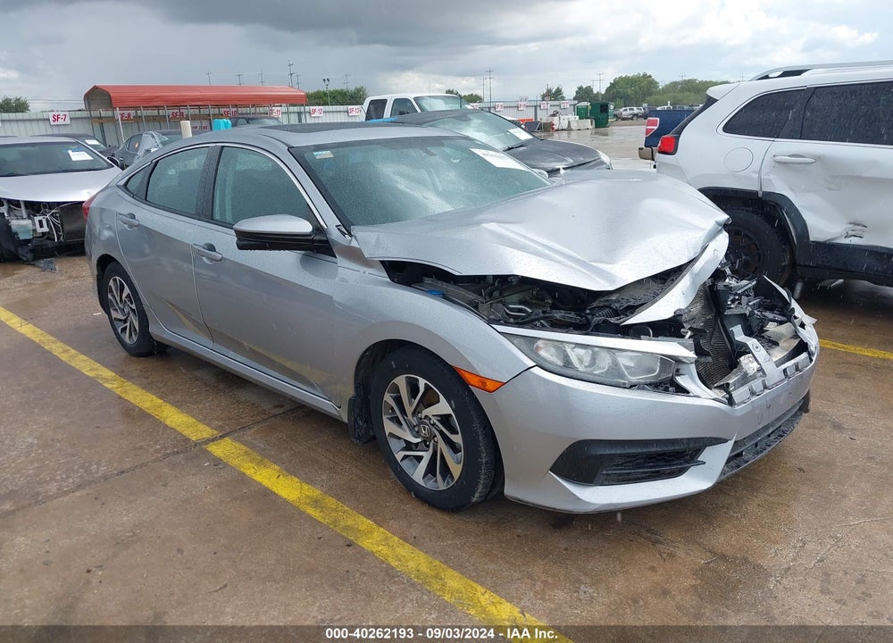 2018 HONDA CIVIC EX VIN: 19XFC2F7XJE023215