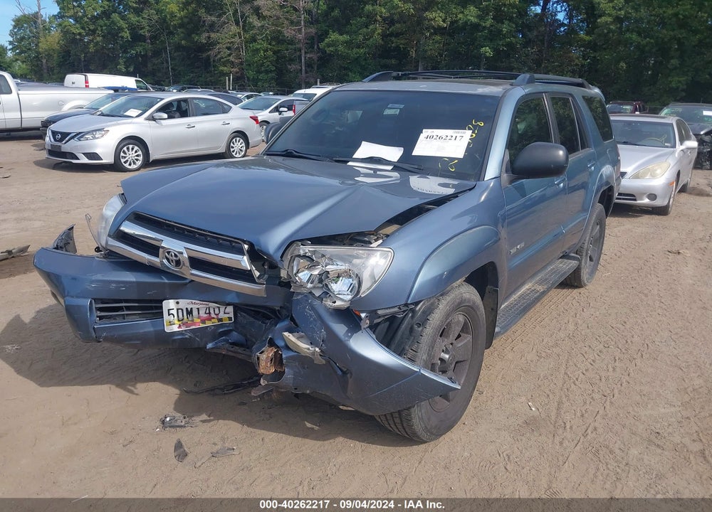 2005 TOYOTA 4RUNNER SR5 V6 VIN: JTEBU14R550056157