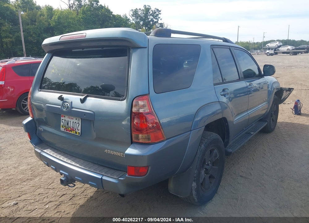 2005 TOYOTA 4RUNNER SR5 V6 VIN: JTEBU14R550056157