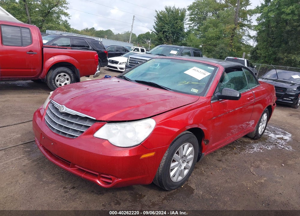 2008 CHRYSLER SEBRING LX VIN: 1C3LC45K98N284804