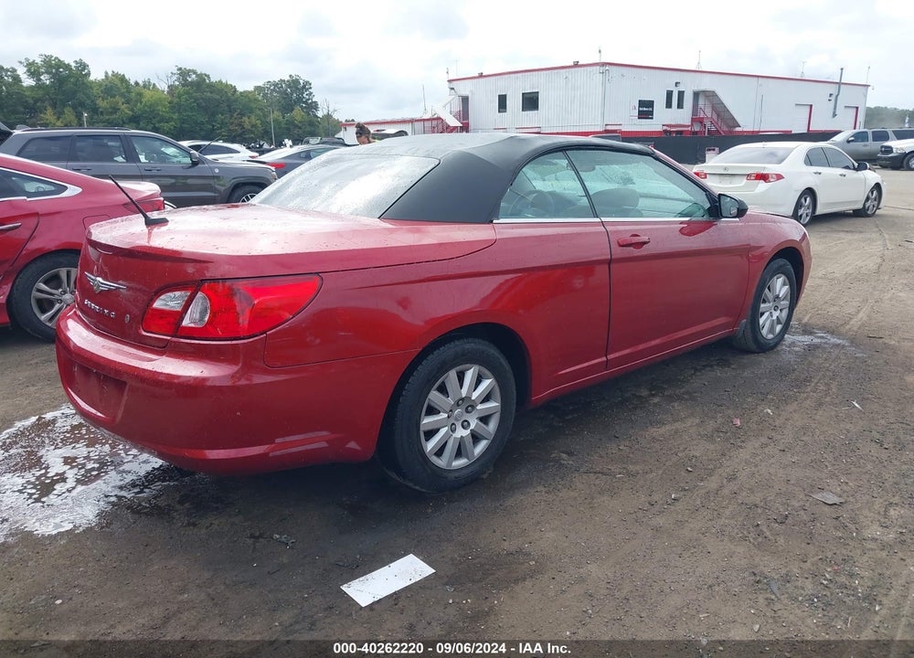 2008 CHRYSLER SEBRING LX VIN: 1C3LC45K98N284804