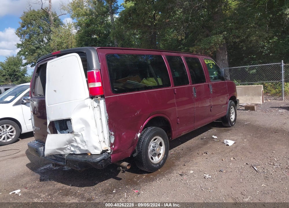2004 CHEVROLET EXPRESS VIN: 1GNGG25U641247600