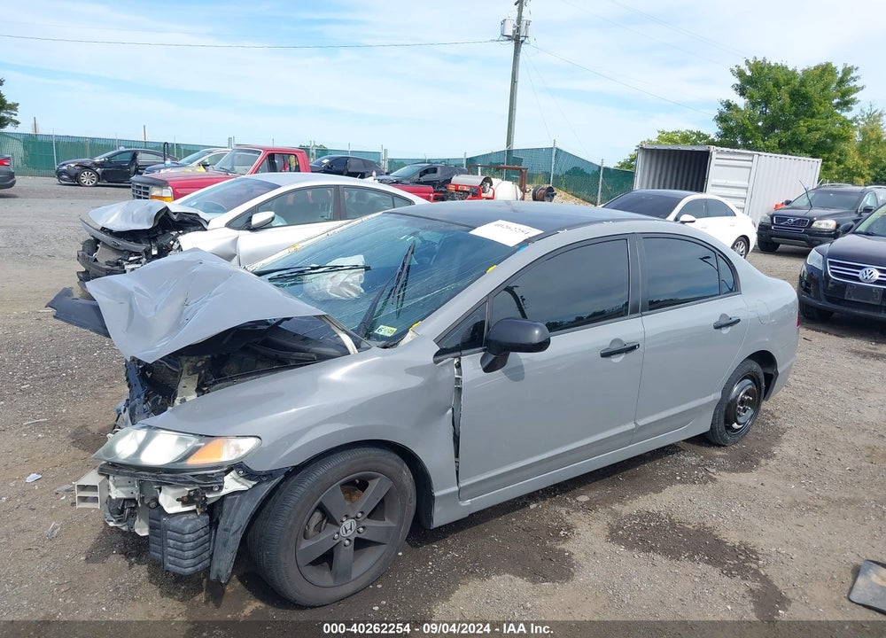 2010 HONDA CIVIC LX VIN: 2HGFA1F57AH515365