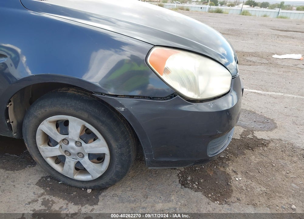 2007 HYUNDAI ACCENT GLS VIN: KMHCN46C67U162267