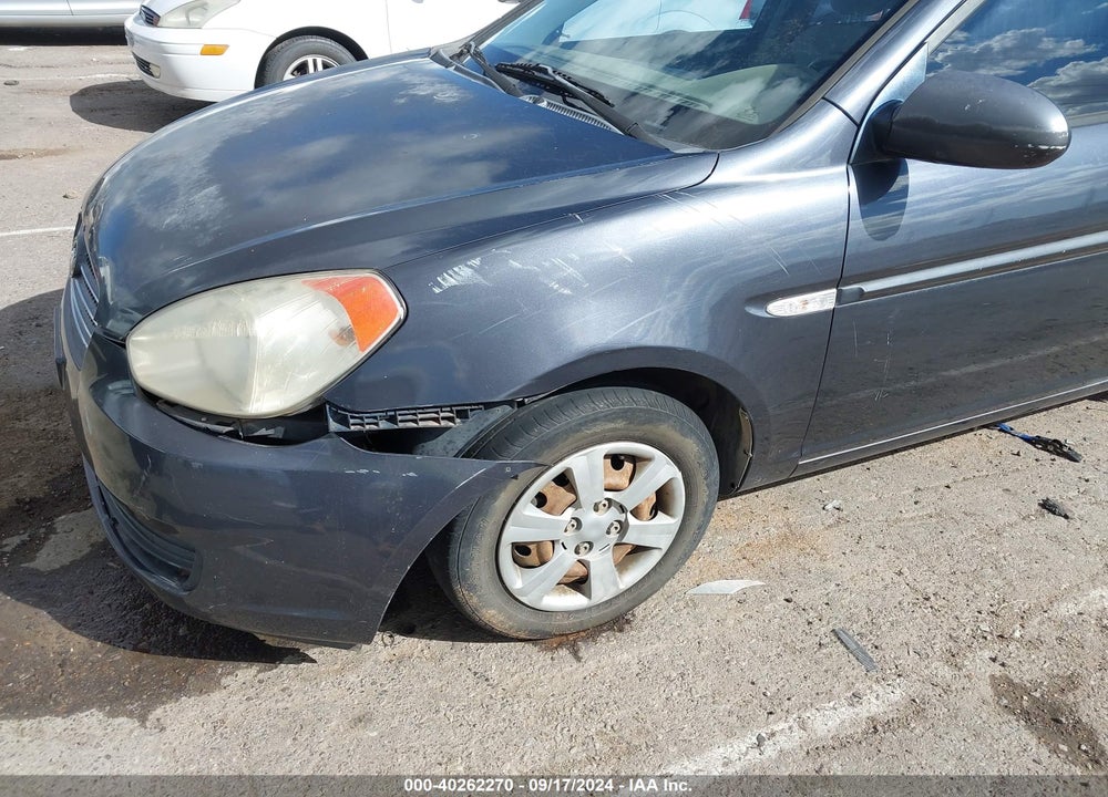 2007 HYUNDAI ACCENT GLS VIN: KMHCN46C67U162267
