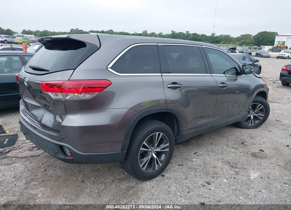 2019 TOYOTA HIGHLANDER LE VIN: 5TDZARFHXKS049664