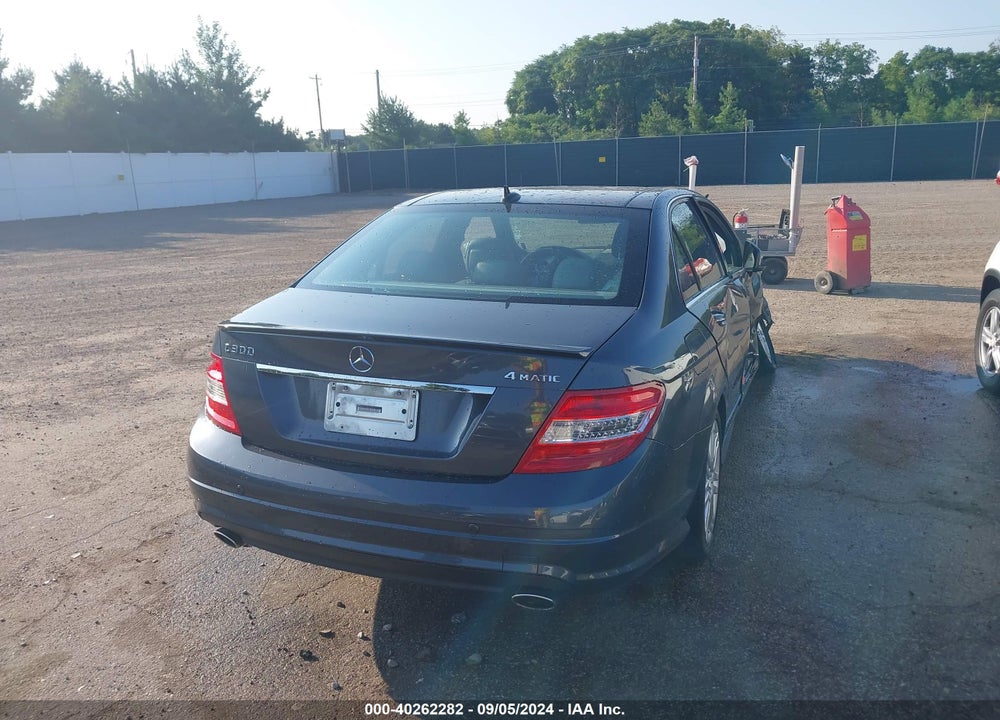2008 MERCEDES-BENZ C 300 LUXURY 4MATIC/SPORT 4MATIC VIN: WDDGF81X38F131753