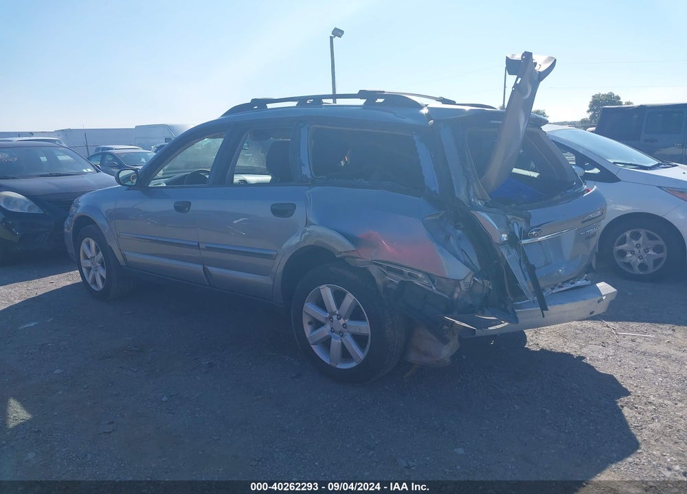 2009 SUBARU OUTBACK 2.5I VIN: 4S4BP61C797343940