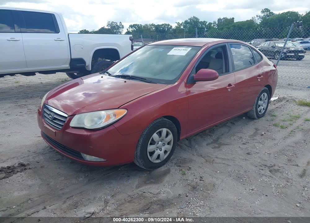 2008 HYUNDAI ELANTRA GLS/SE VIN: KMHDU46D48U556254