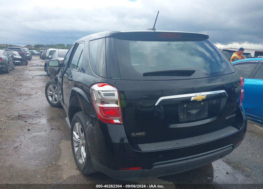 2016 CHEVROLET EQUINOX LS VIN: 2GNALBEK2G1115657