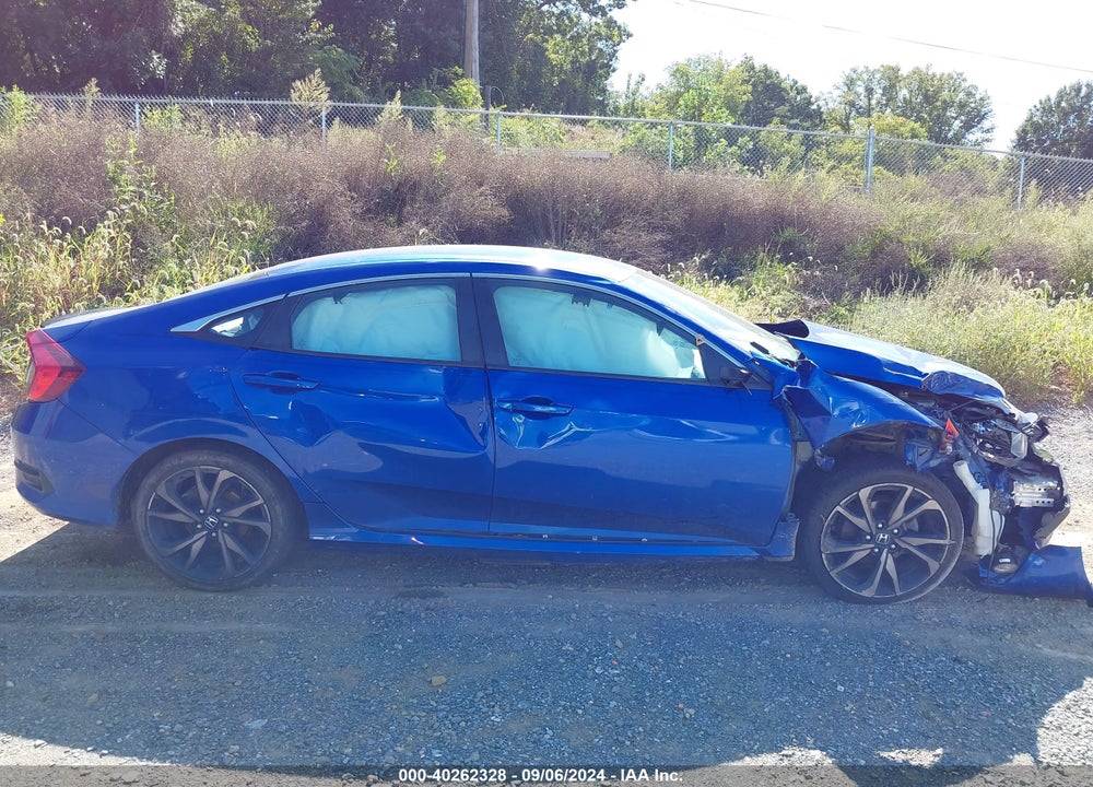 2019 HONDA CIVIC SPORT VIN: 2HGFC2F82KH513552