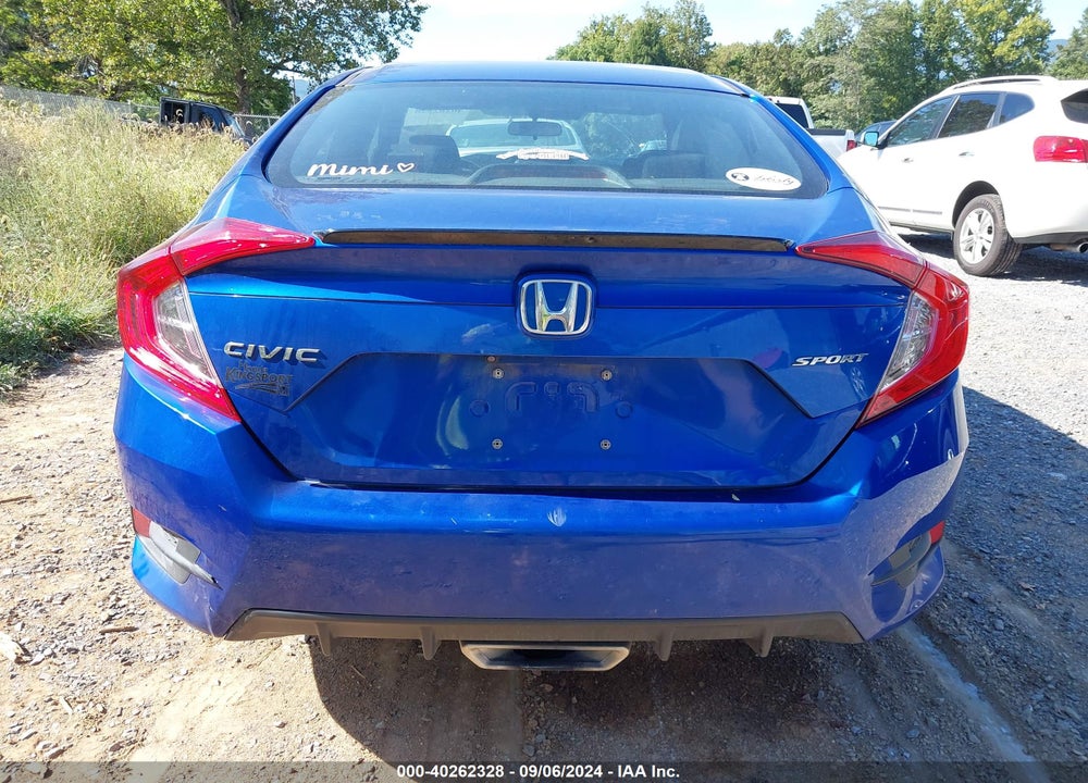 2019 HONDA CIVIC SPORT VIN: 2HGFC2F82KH513552