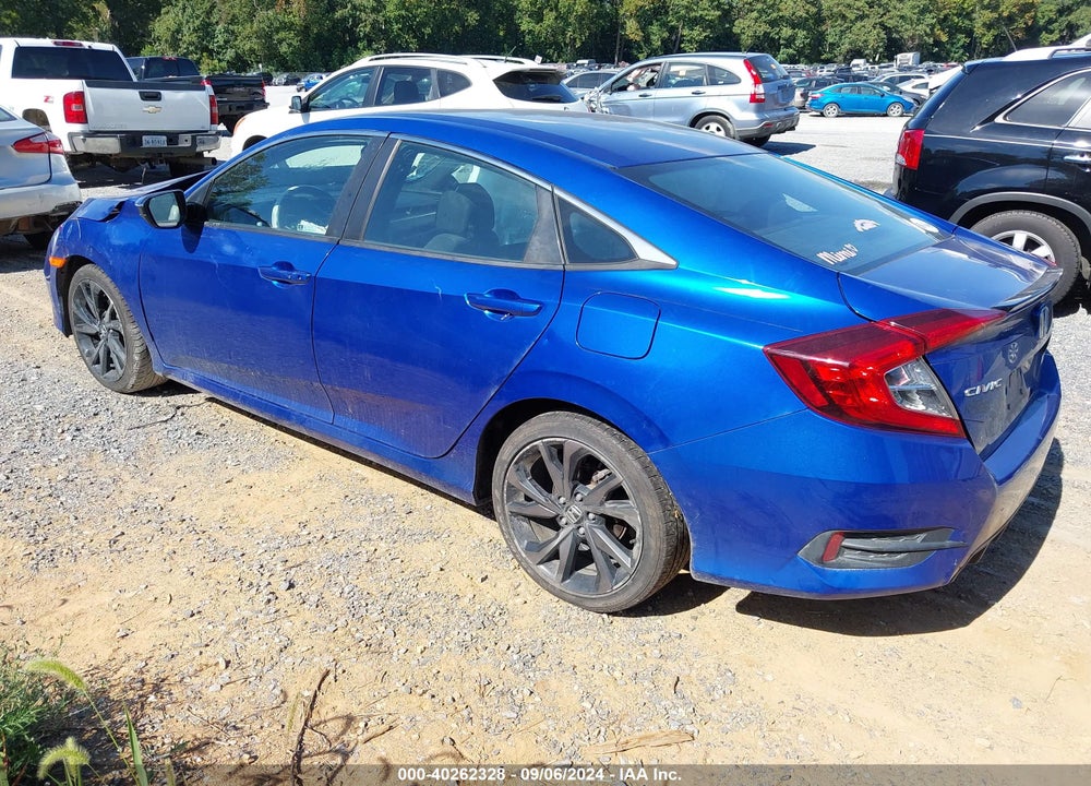 2019 HONDA CIVIC SPORT VIN: 2HGFC2F82KH513552