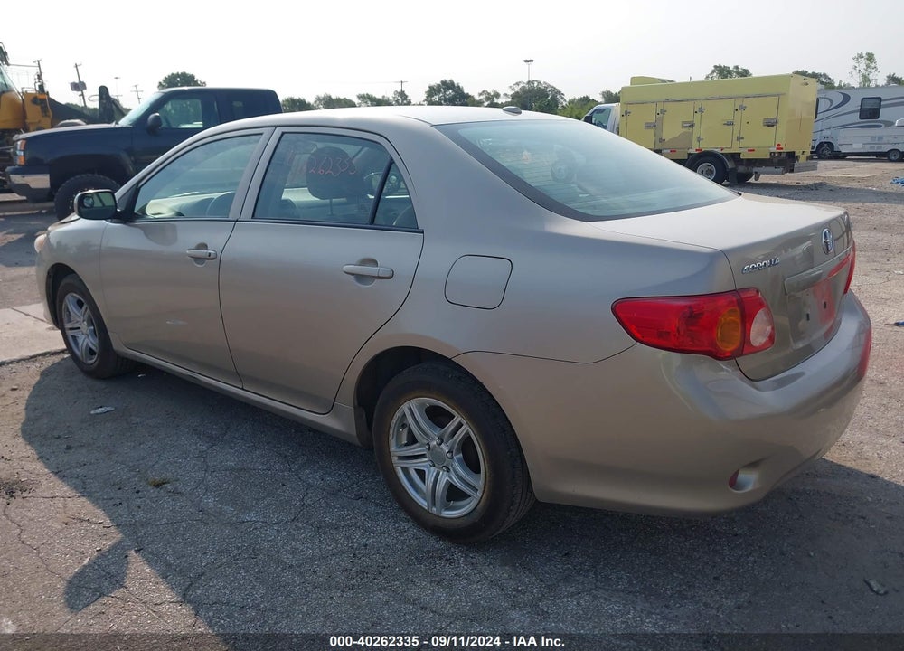 2009 TOYOTA COROLLA LE VIN: 2T1BU40E59C020117