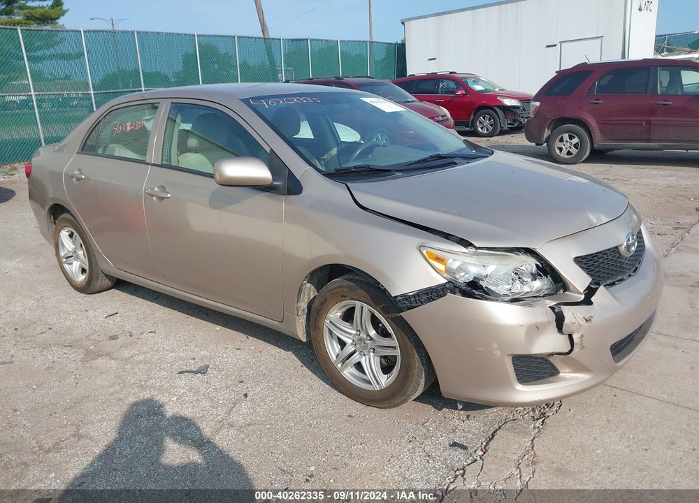 2009 TOYOTA COROLLA LE VIN: 2T1BU40E59C020117