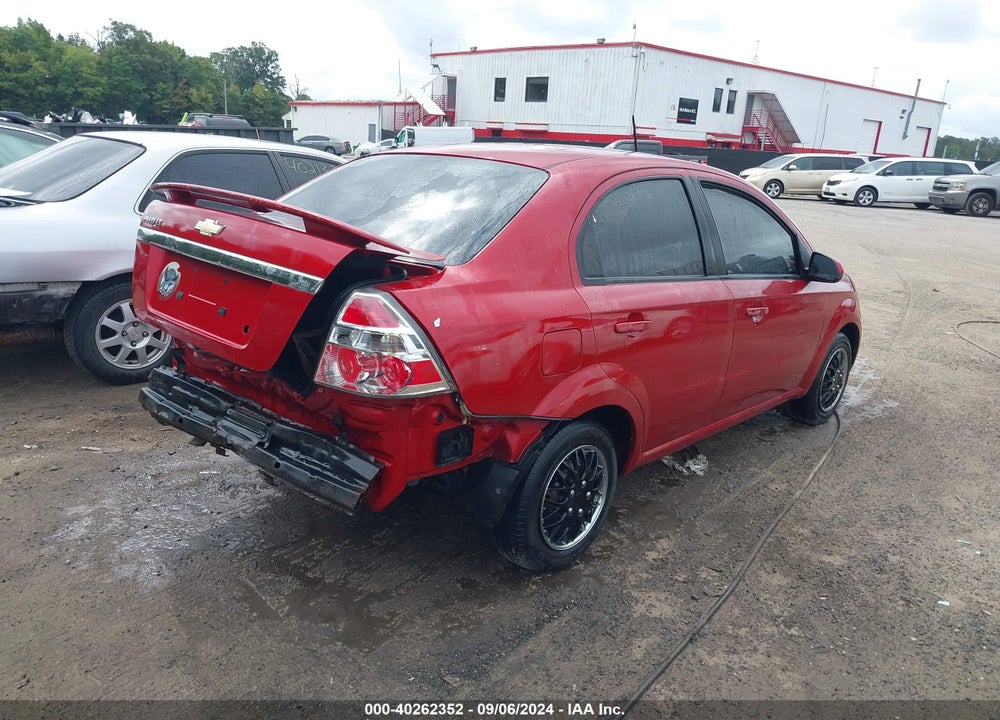 2009 CHEVROLET AVEO LT VIN: KL1TD56E29B605518