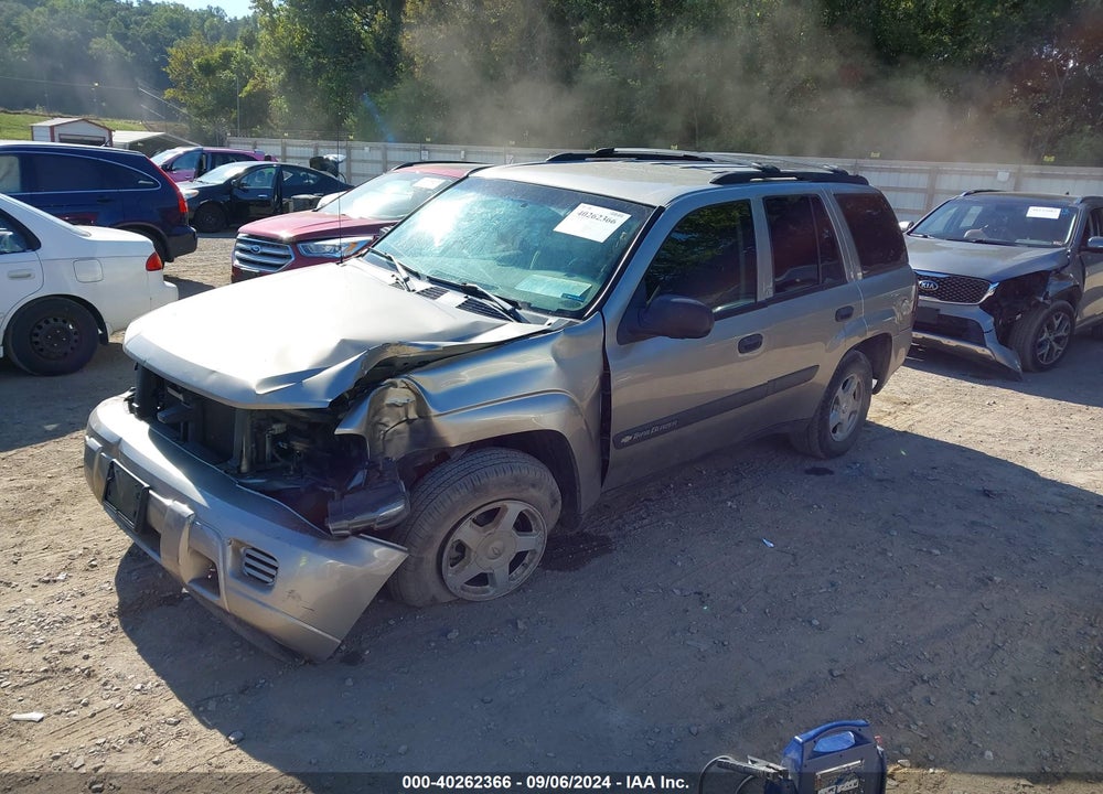 2003 CHEVROLET TRAILBLAZER LS VIN: 1GNDT13S332258394