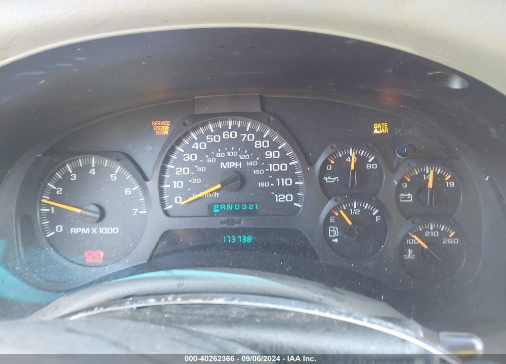 2003 CHEVROLET TRAILBLAZER LS VIN: 1GNDT13S332258394