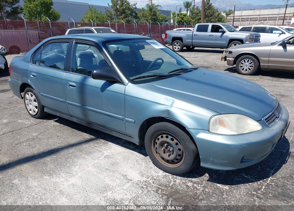 2000 HONDA CIVIC VALUE PACKAGE VIN: 2HGEJ6617YH605406