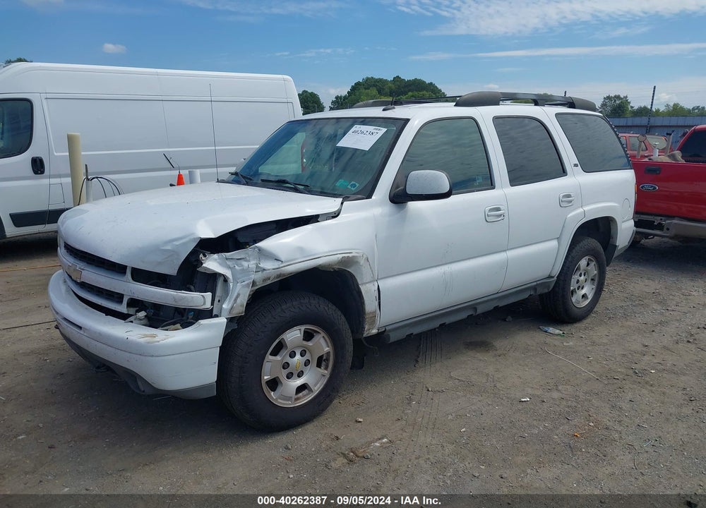 2005 CHEVROLET TAHOE Z71 VIN: 1GNEK13T05R125165