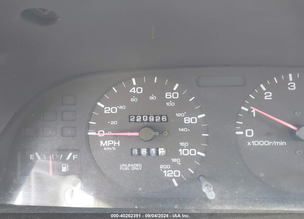 1998 NISSAN ALTIMA GLE/GXE/SE/XE VIN: 1N4DL01D3WC245513
