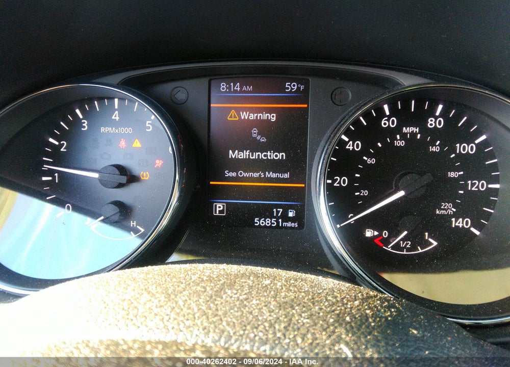 2020 NISSAN ROGUE SV INTELLIGENT AWD VIN: 5N1AT2MV5LC798071