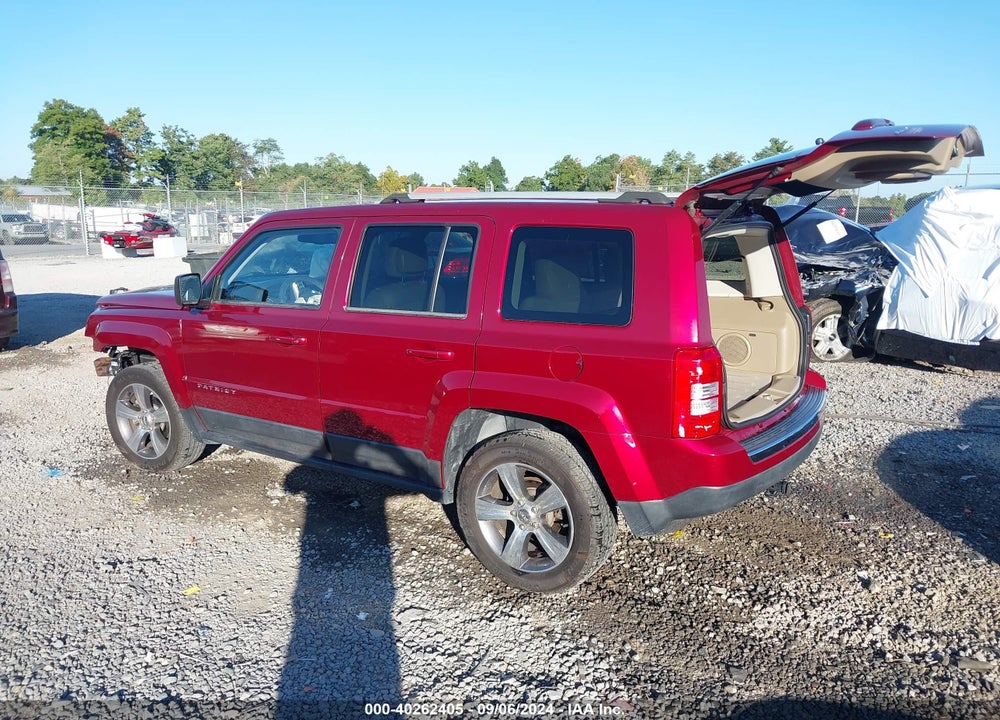 2016 JEEP PATRIOT HIGH ALTITUDE EDITION VIN: 1C4NJRFBXGD511864