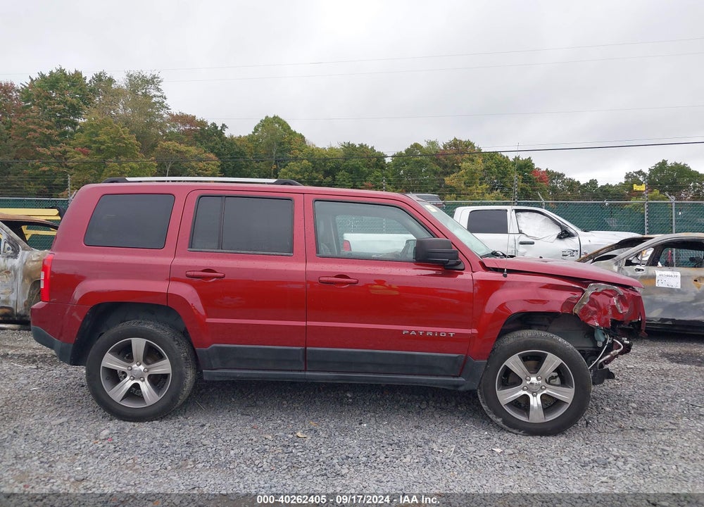 2016 JEEP PATRIOT HIGH ALTITUDE EDITION VIN: 1C4NJRFBXGD511864