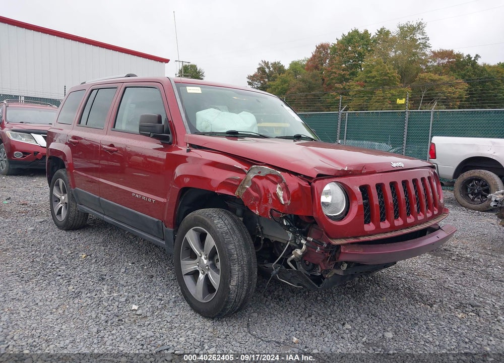 2016 JEEP PATRIOT HIGH ALTITUDE EDITION VIN: 1C4NJRFBXGD511864