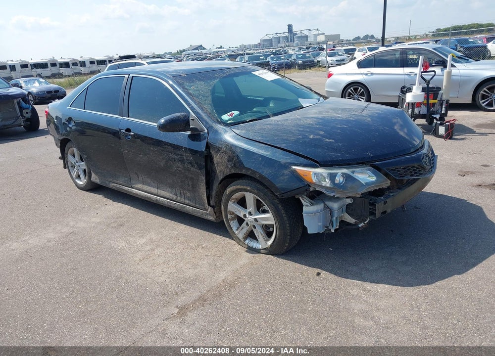 2012 TOYOTA CAMRY SE VIN: 4T1BF1FK5CU135568
