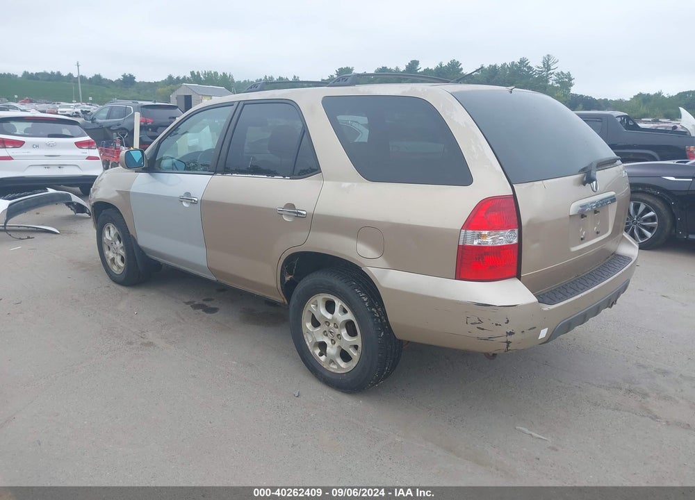 2001 ACURA MDX VIN: 2HNYD18611H515991