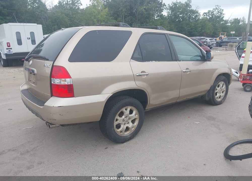 2001 ACURA MDX VIN: 2HNYD18611H515991