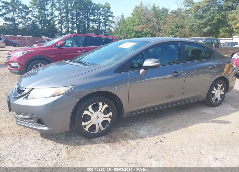 2013 HONDA CIVIC HYBRID VIN: 19XFB4F27DE001325