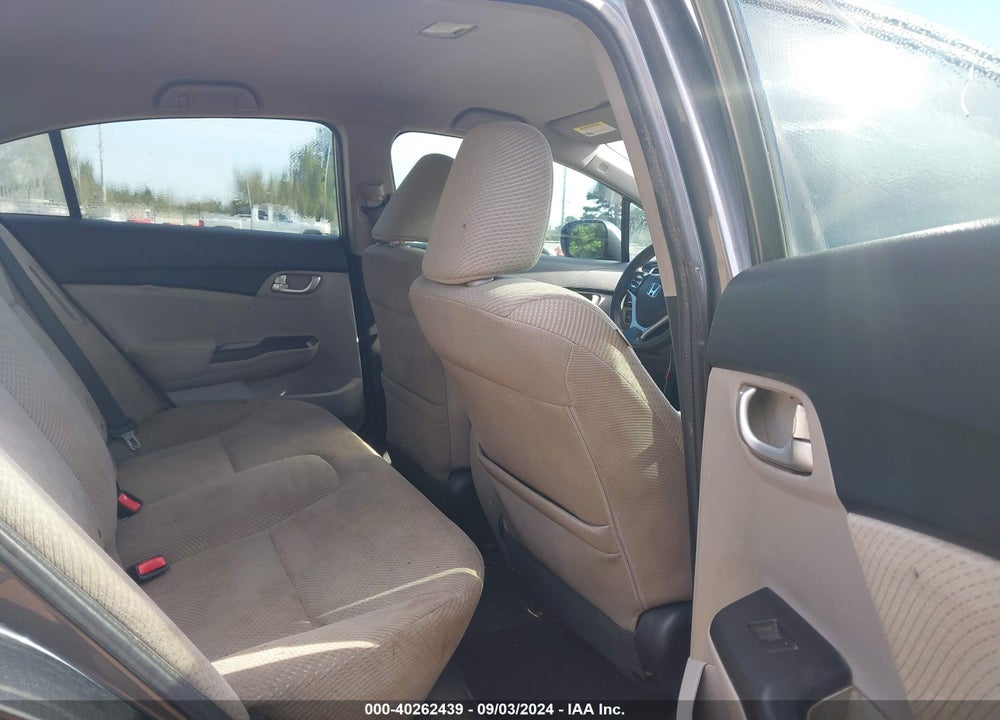 2013 HONDA CIVIC HYBRID VIN: 19XFB4F27DE001325