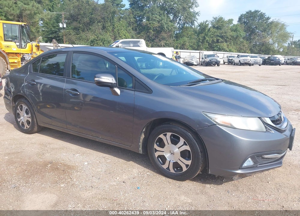 2013 HONDA CIVIC HYBRID VIN: 19XFB4F27DE001325