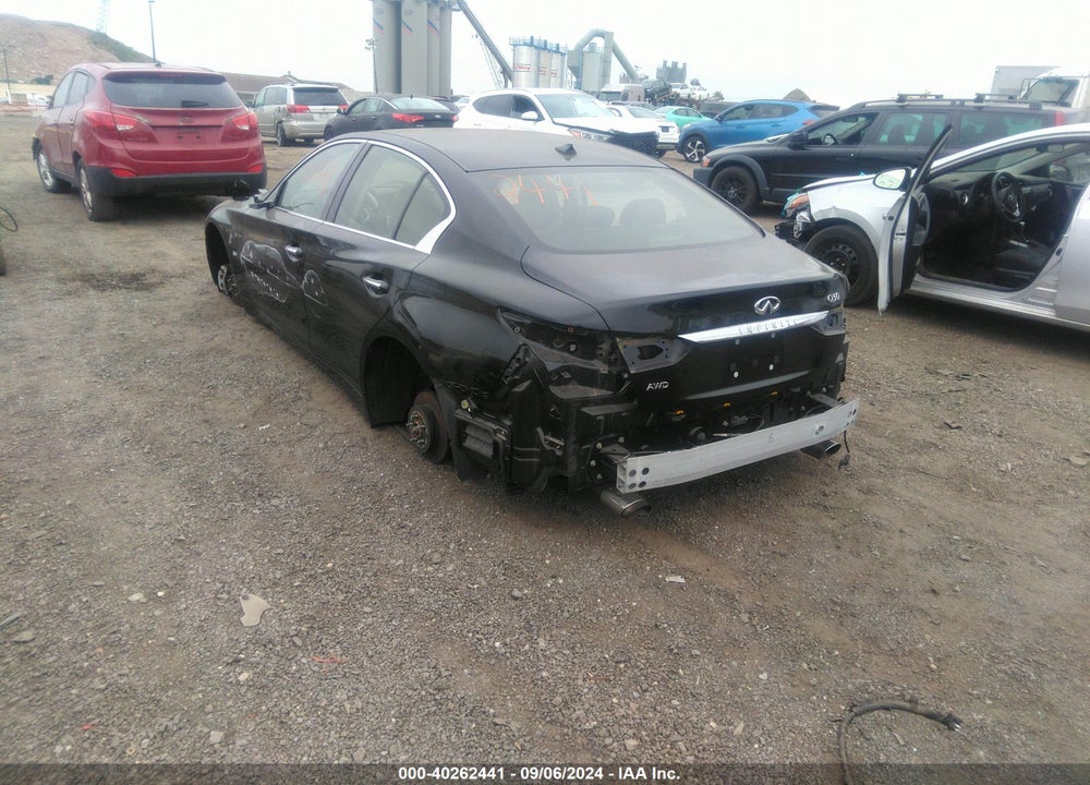 2019 INFINITI Q50 3.0T LUXE VIN: JN1EV7AR1KM593430