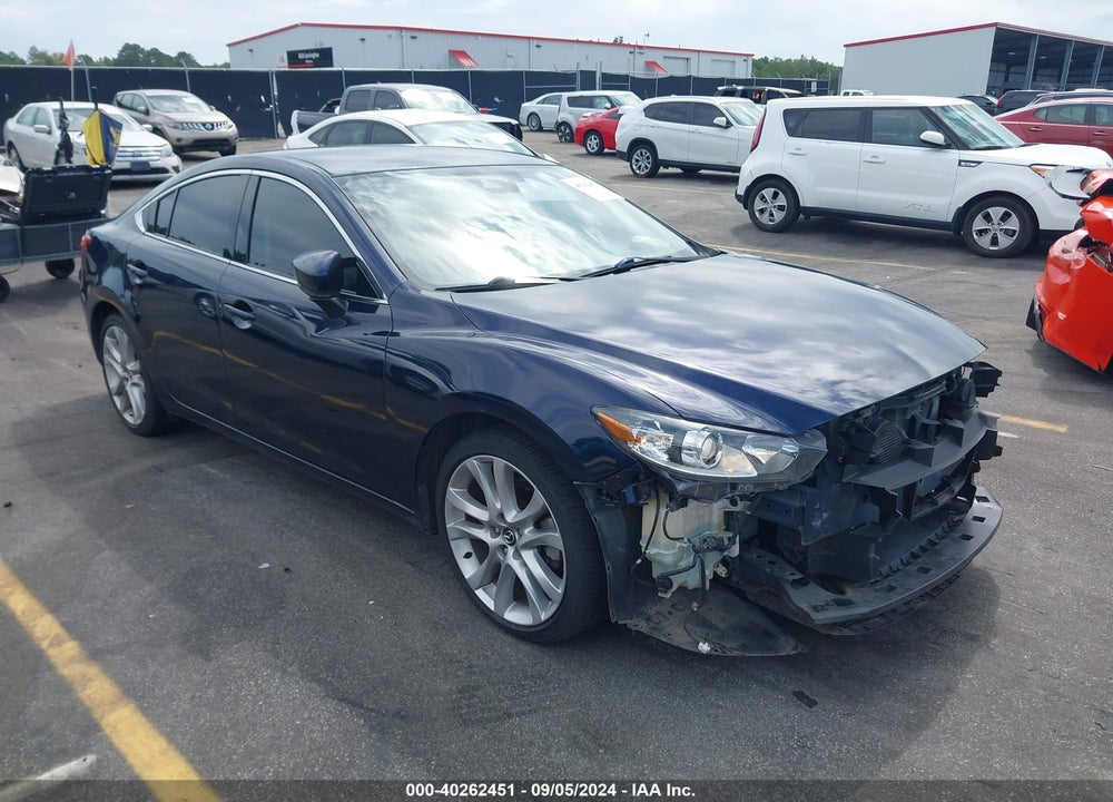2017 MAZDA 6 TOURING VIN: JM1GL1V57H1112140