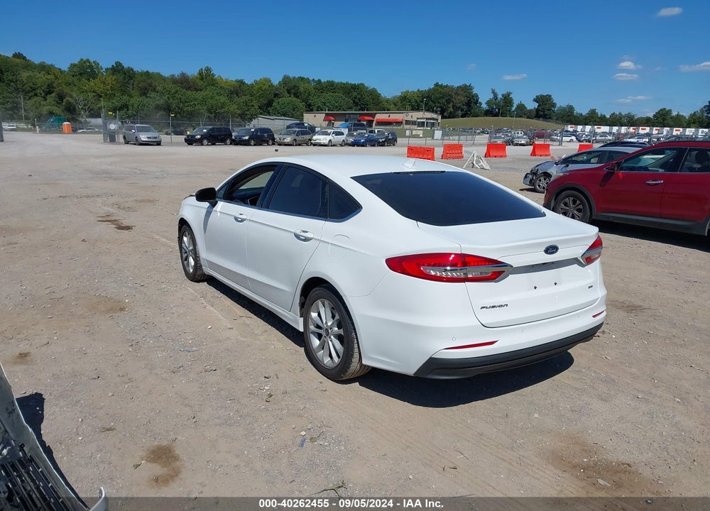 2019 FORD FUSION SE VIN: 3FA6P0H75KR122448