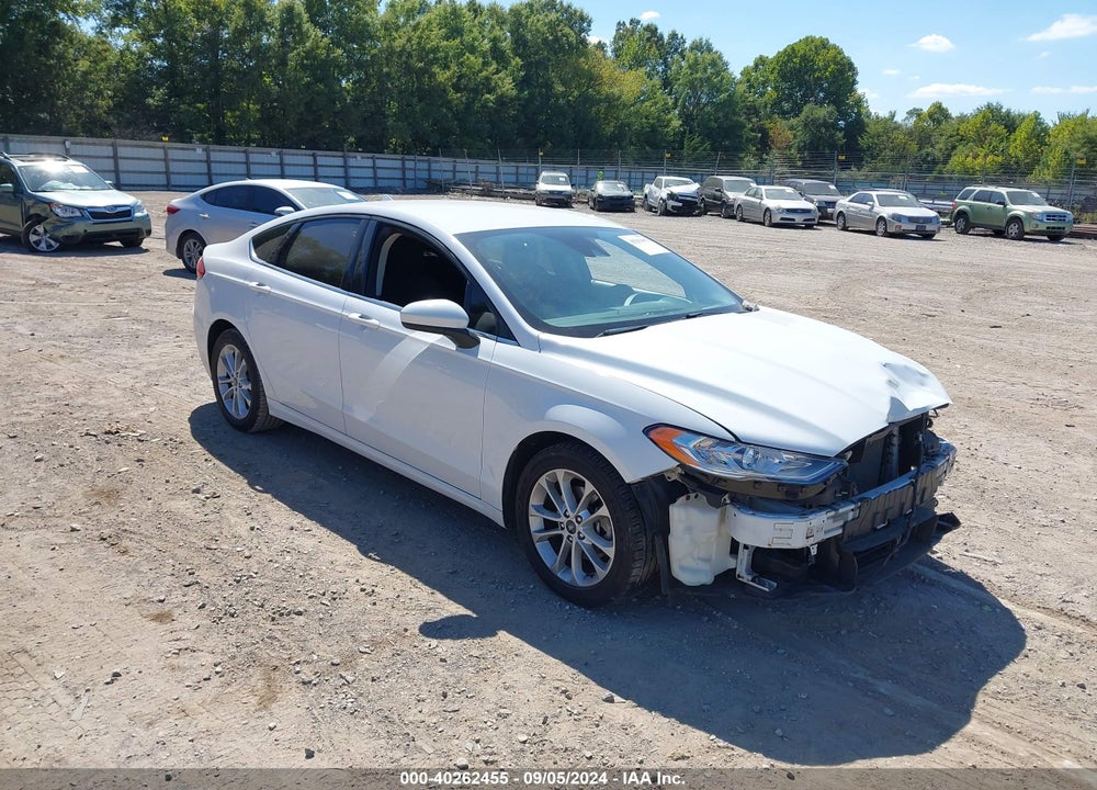 2019 FORD FUSION SE VIN: 3FA6P0H75KR122448