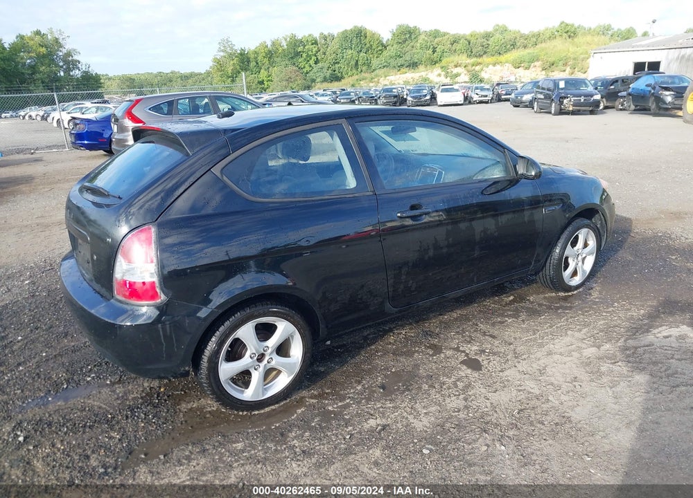 2009 HYUNDAI ACCENT SE VIN: KMHCN36C99U123167