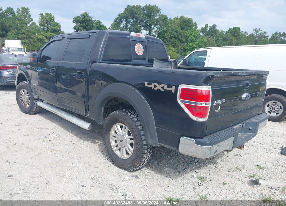 2014 FORD F-150 LARIAT VIN: 1FTFW1ET1EKE45196