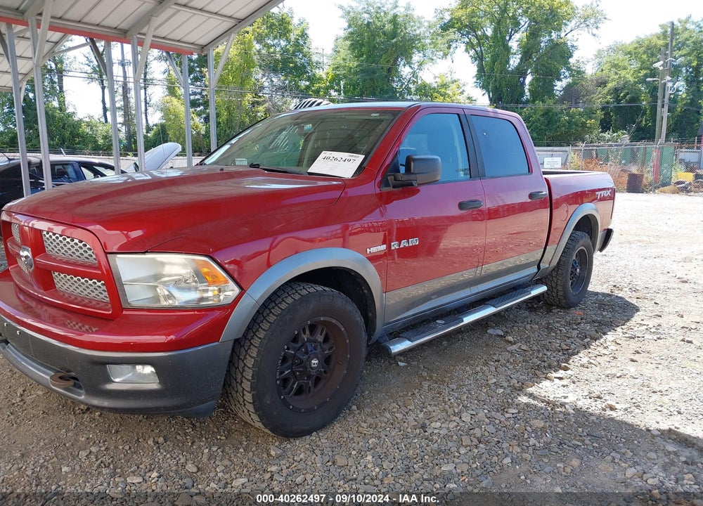 2010 DODGE RAM 1500 SLT/SPORT/TRX VIN: 1D7RB1CT6AS116909