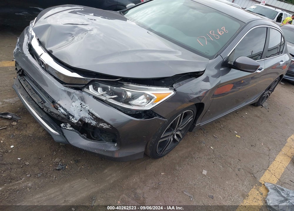 2016 HONDA ACCORD SPORT VIN: 1HGCR2F59GA171868