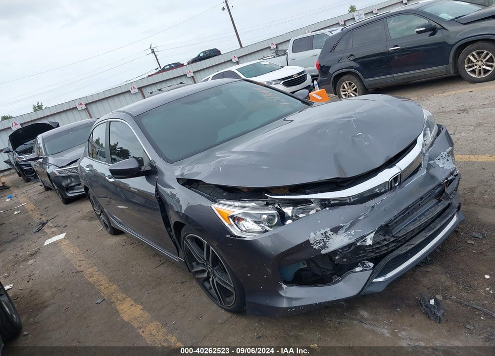 2016 HONDA ACCORD SPORT VIN: 1HGCR2F59GA171868