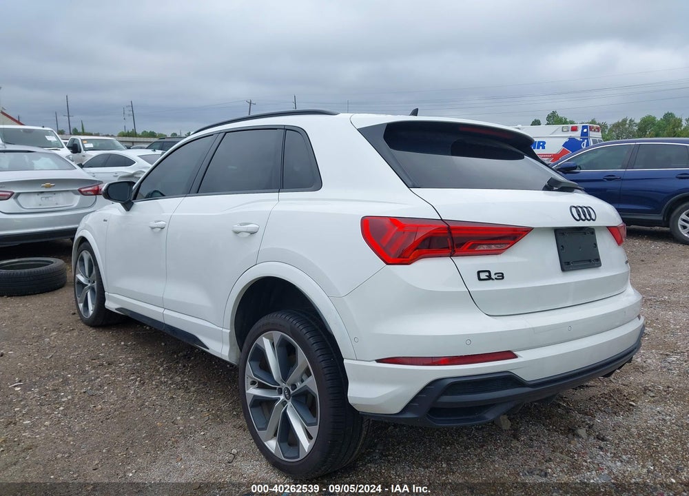 2021 AUDI Q3 PREMIUM PLUS 45 TFSI S LINE QUATTRO TIPTRONIC VIN: WA1EECF30M1073678