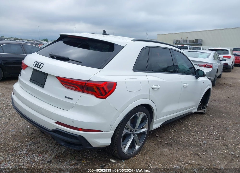 2021 AUDI Q3 PREMIUM PLUS 45 TFSI S LINE QUATTRO TIPTRONIC VIN: WA1EECF30M1073678
